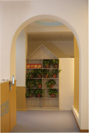 长沙县茁越儿童服务中心公共区域一角